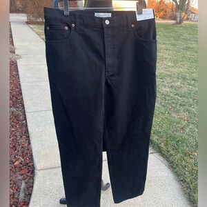 New ladies size 31 Abercrombie and Fitch 90’s Straight Ulta High Rise black